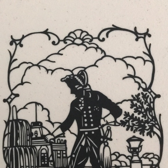 🔥ON SALE🔥Man & Dog 💖 Handmade PaperCut Silhouette Scherenschnitte - Picture 3 of 6